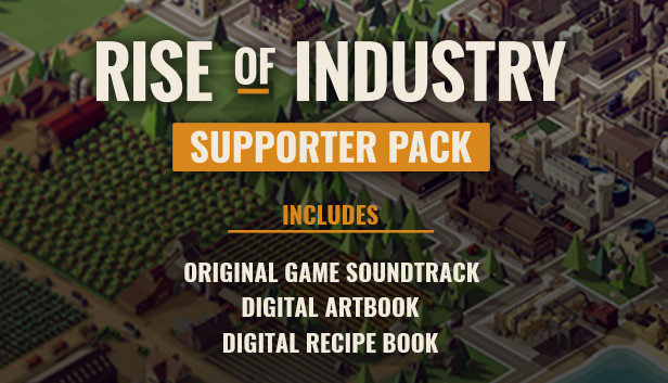 Rise of Industry - Supporter Pack Steam capsule image