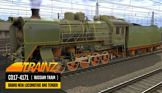 Trainz 2019 DLC - CO17-4171 ( Russian Loco and Tender ) Steam capsule image