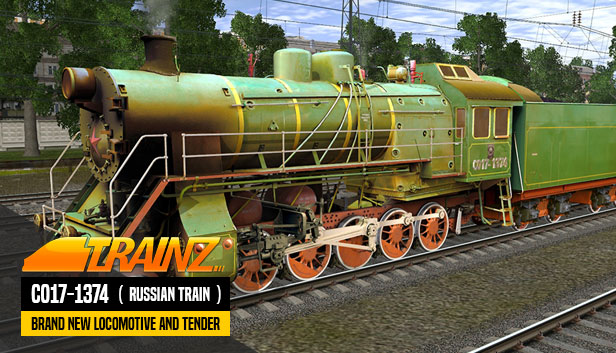 Trainz 2019 DLC - CO17-1374 ( Russian Loco and Tender ) Steam capsule image