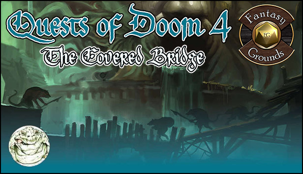 Fantasy Grounds - Quests of Doom 4: The Covered Bridge (5E) Steam capsule image