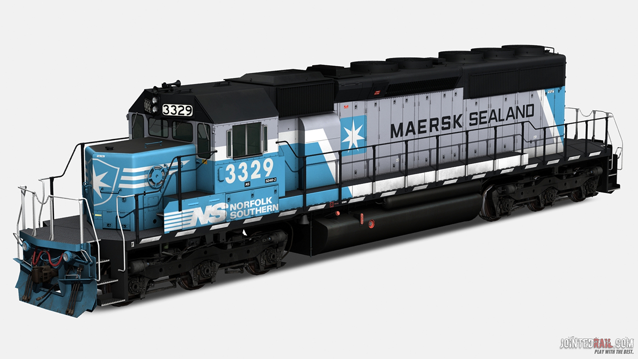 Trainz 2019 DLC EMD SD40 2 Maersk