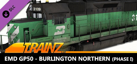 Trainz 2019 DLC - EMD GP50 - Burlington Northern (Phase I) on Steam
