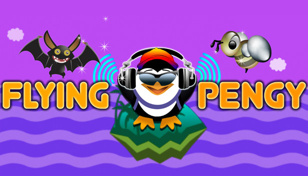 Flying Pengy - Mega Bounce Music Theme Steam capsule image