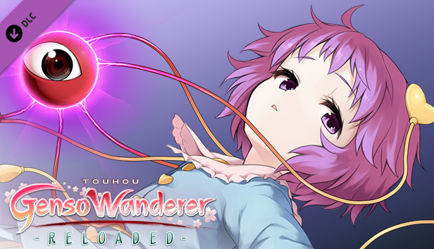 Player character "Satori Komeiji" / 玩家角色「古明地觉」 / プレイヤーキャラ「古明地さとり」 (Touhou Genso Wanderer -Reloaded-) Steam capsule image