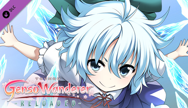 Player & Partner character "Cirno" / 玩家角色+同伴「琪露诺」 / プレイヤー & パートナーキャラ「チルノ」 (Touhou Genso Wanderer -Reloaded-) Steam capsule image