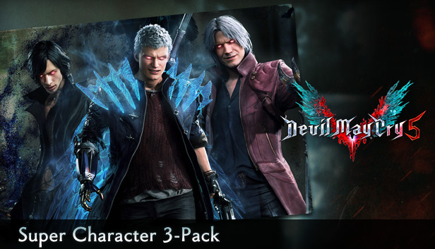 DEVIL MAY CRY 5 - TODOS OS PERSONAGENS SUPER 