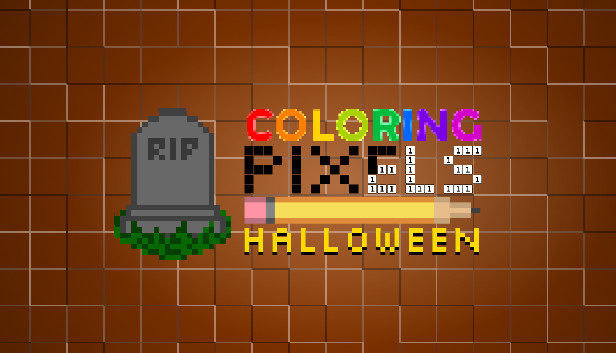 Coloring Pixels - Halloween Pack Steam capsule image