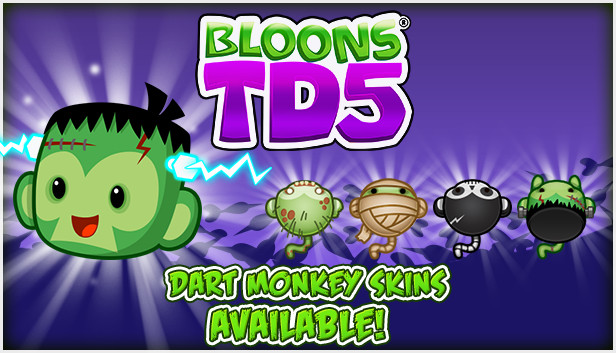 Bloons TD 5 - Halloween Dart Monkey Skin Steam capsule image