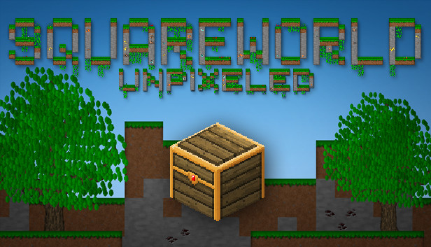 SquareWorld Unpixeled Steam capsule image