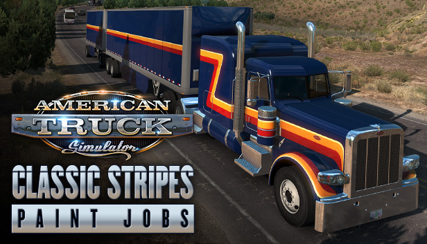 American Truck Simulator - Classic Stripes Paint Jobs Pack Steam capsule image