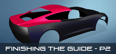 Master Car Creation in Blender: 2.11 - Finishing the Guide Mesh - Part 2 header image