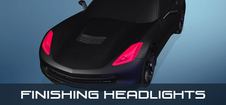Master Car Creation in Blender: 2.35 - Finishing the Headlights header image
