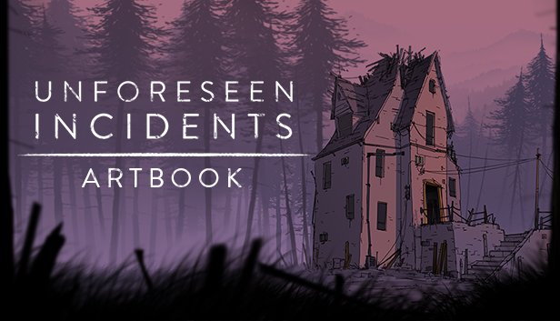 Unforeseen Incidents Artbook Steam capsule image