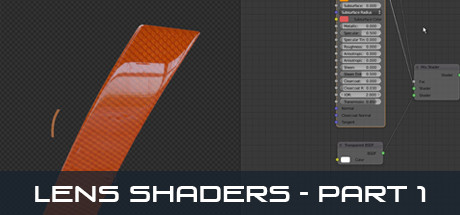 Master Car Creation in Blender: 3.10 - Lens Shaders - Part 1 header image