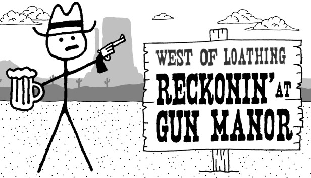 West of Loathing: Reckonin' at Gun Manor Steam capsule image