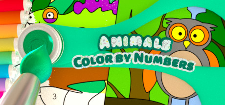 Color by Numbers - Animals Cover Image