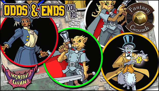 Fantasy Grounds - Odds and Ends, Volume 10 (Token Pack) Steam capsule image