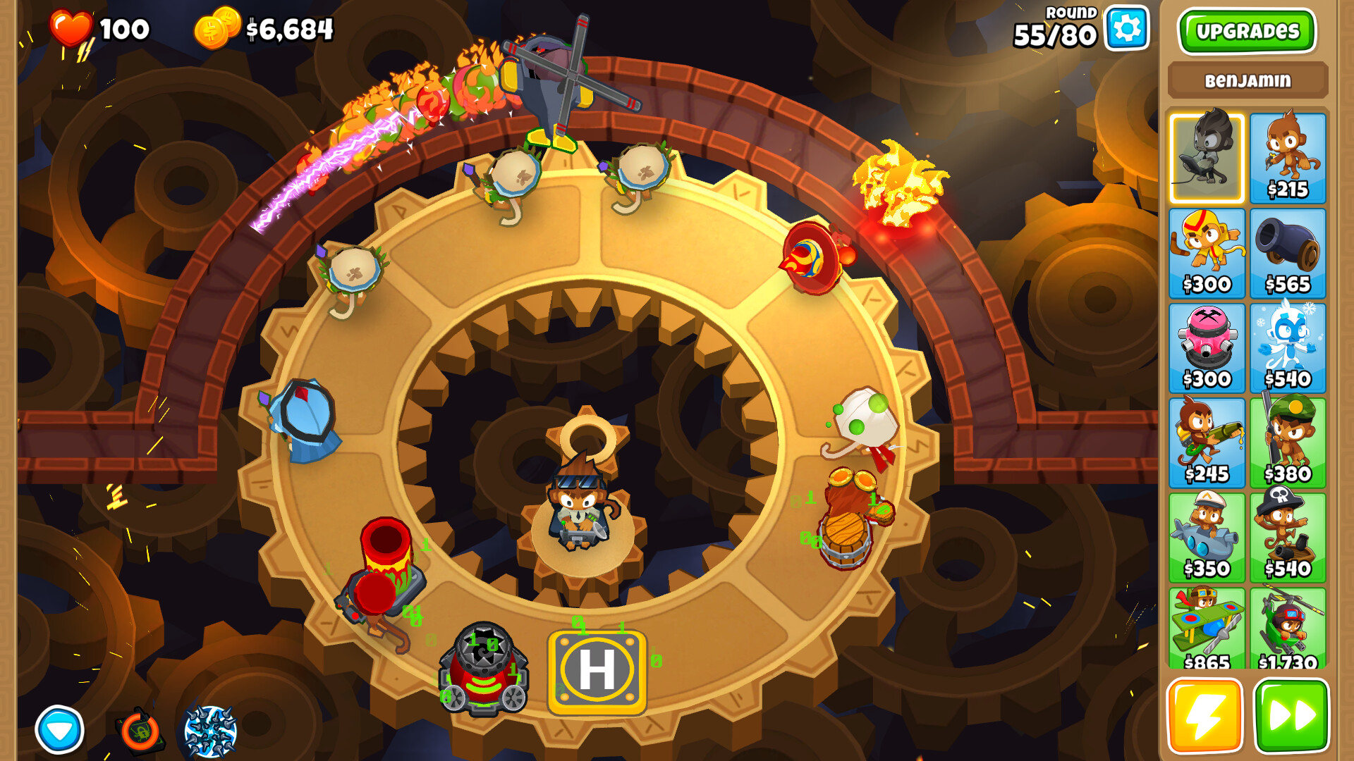 ESSE JOGO E O ANTIGO BLOONS TD 6 