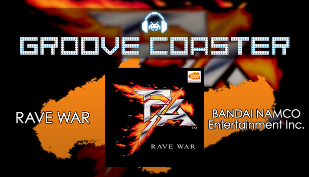 Groove Coaster - RAVE WAR Steam capsule image