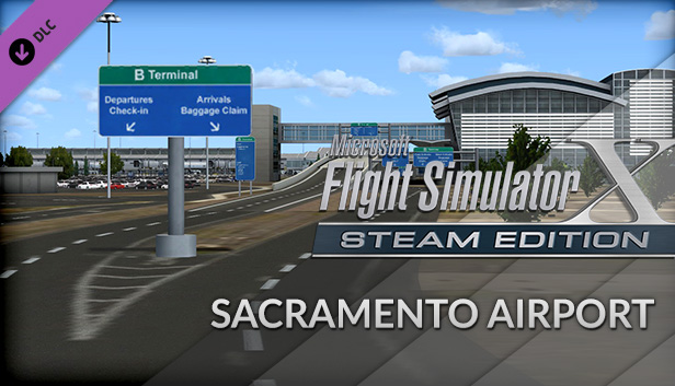 FSX Steam Edition: Sacramento Airport Add-On Steam capsule image