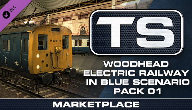 TS Marketplace: Woodhead Electric Railway in Blue Scenario Pack 01 Steam capsule image