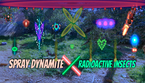 Spray Dynamite X Radioactive Insects Steam capsule image