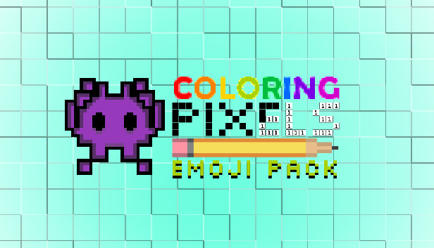 Coloring Pixels - Emoji Pack Steam capsule image
