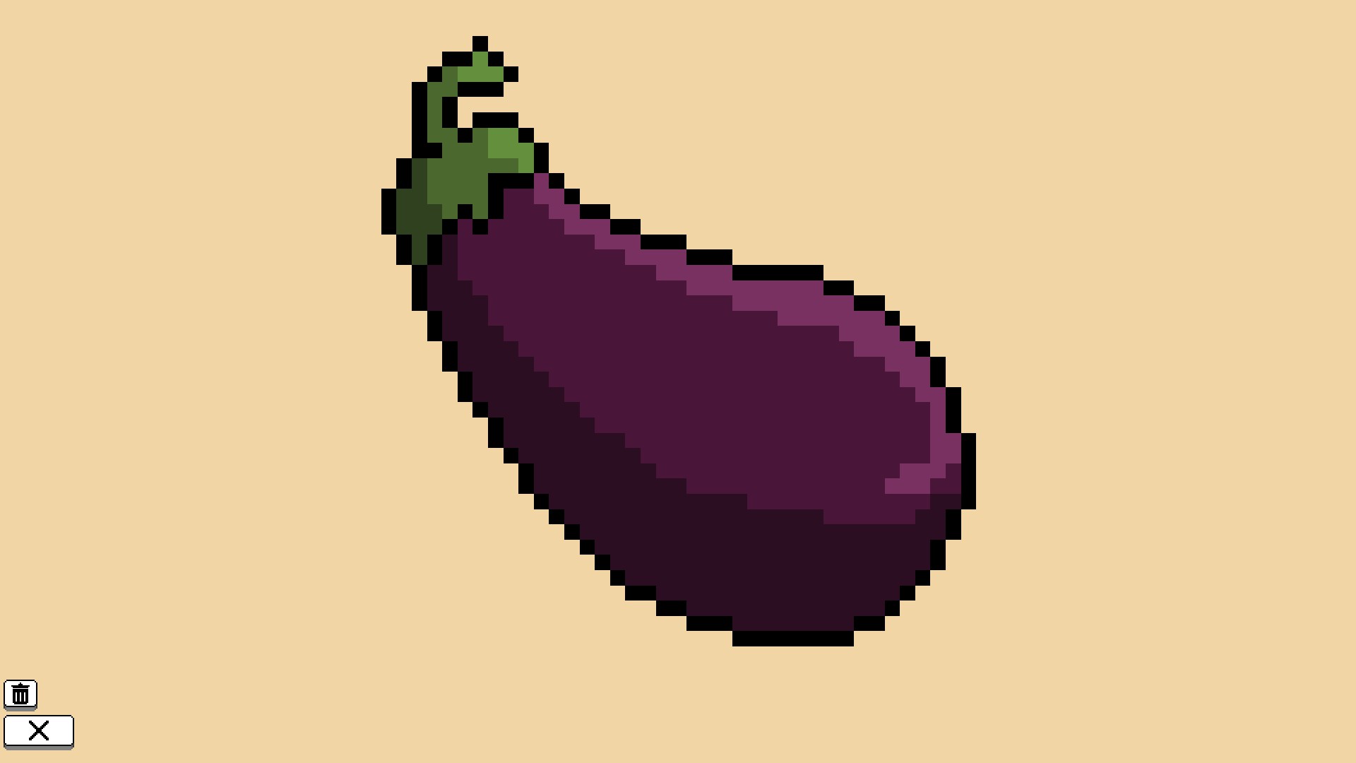 Coloring pixels game