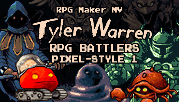 RPG Maker MV - Tyler Warren RPG Battlers Pixel-Style 1 Steam capsule image