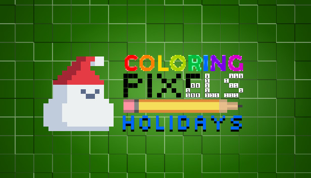 Coloring Pixels - Winter Holidays Pack Steam capsule image