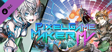 Pixel Game Maker MV - Weapon assets (100 varieties) and Dot Robot Set header