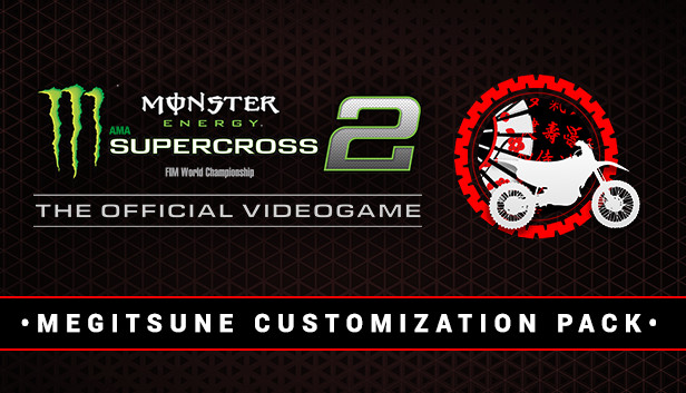 Monster Energy Supercross 2 - Megitsune Customization Pack Steam capsule image
