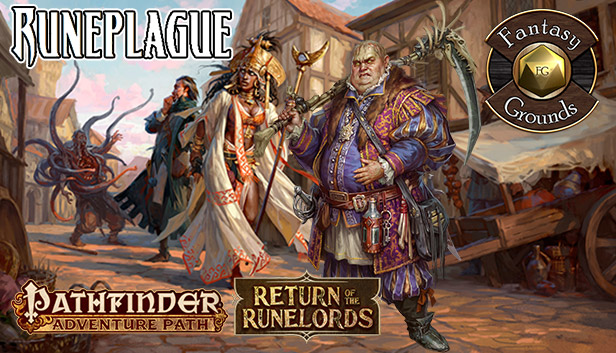 Fantasy Grounds - Pathfinder RPG - Return of the Runelords AP 3: Runeplague (PFRPG) Steam capsule image