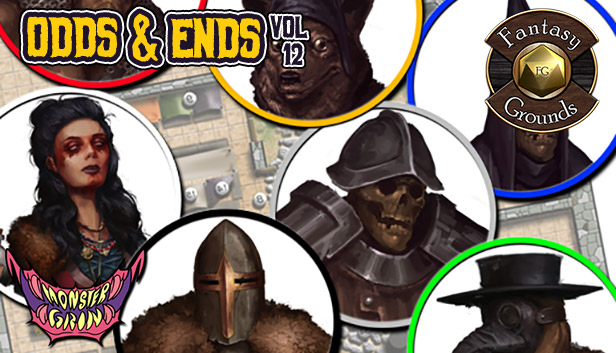 Fantasy Grounds - Odds and Ends, Volume 12 (Token Pack) Steam capsule image