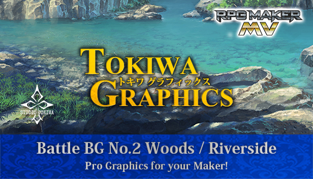 RPG Maker MV - TOKIWA GRAPHICS Battle BG No.2 Woods/Riverside Steam capsule image