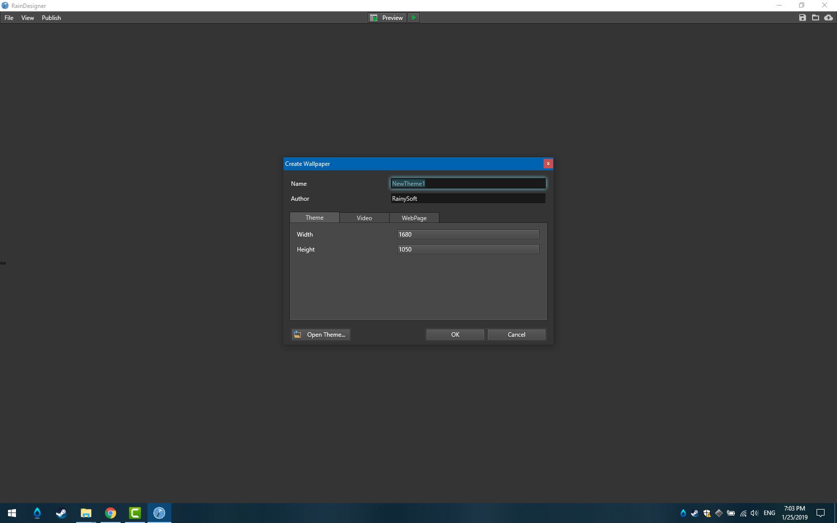 Save 30% on RainWallpaper on Steam