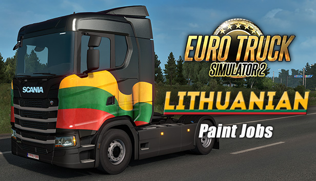 Euro Truck Simulator 2 - Lithuanian Paint Jobs Pack Steam capsule image