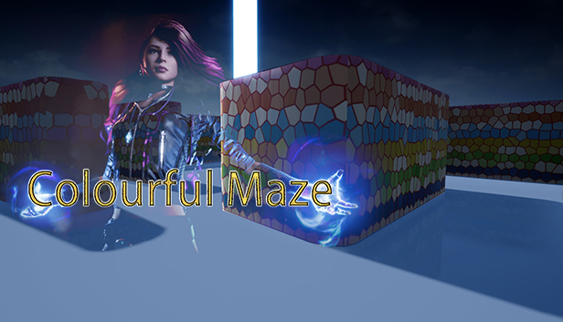 Colourful Maze Steam capsule image