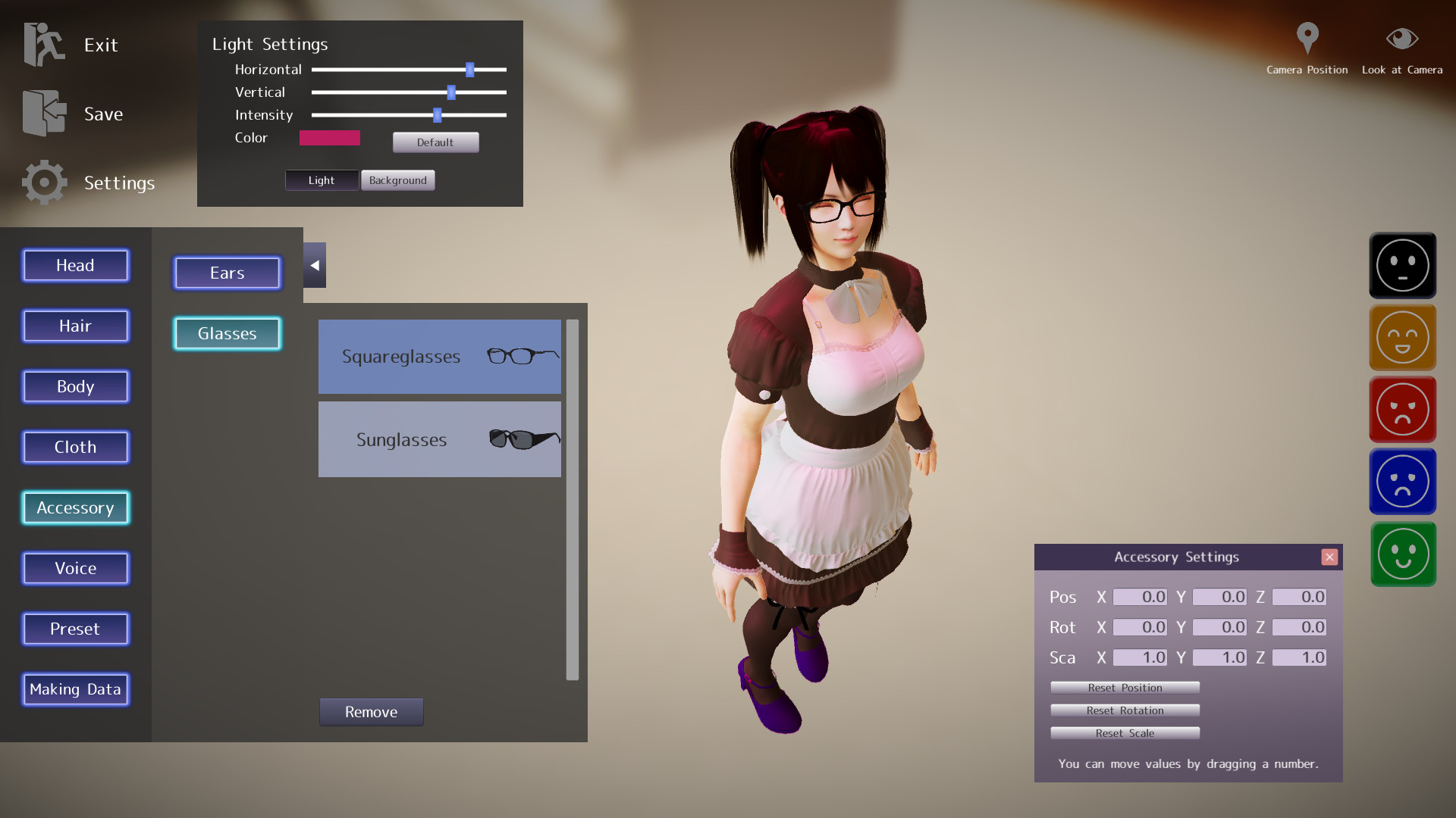 Anime character creator 3d