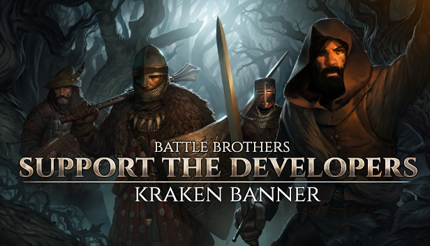 Battle Brothers - Support the Developers & Kraken Banner Steam capsule image