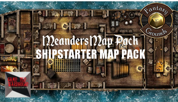 Fantasy Grounds - Meander's Map Pack: Shipstarter Ultimate Pack (Map Pack) Steam capsule image