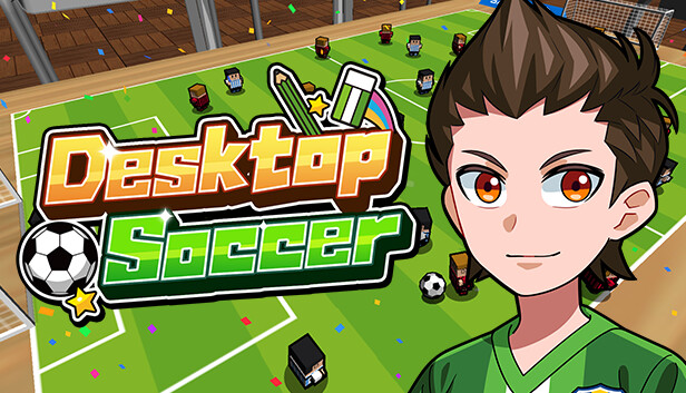 Desktop Soccer / 机でサッカー Steam capsule image