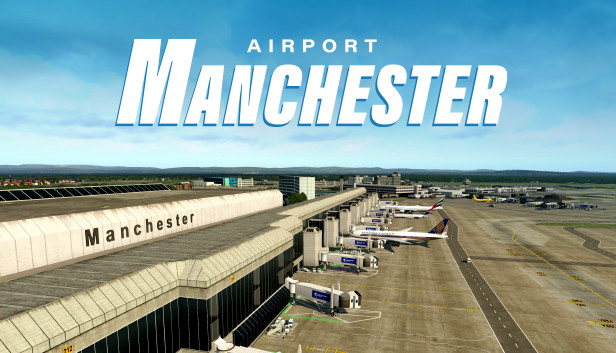 X-Plane 11 - Add-on: Aerosoft - Airport Manchester Steam capsule image