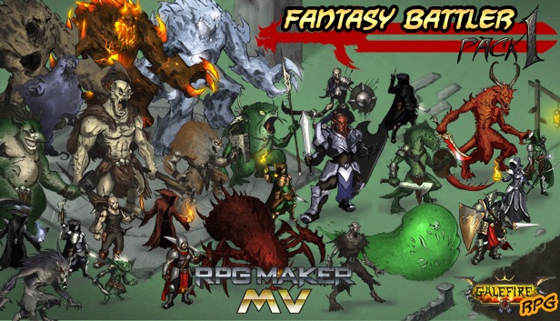 RPG Maker MV - Fantasy Battler Pack 1 Steam capsule image