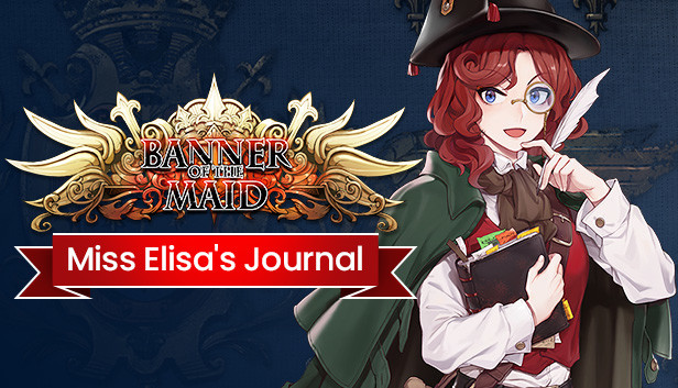 Banner of the Maid - Miss Elisa's Journal Steam capsule image