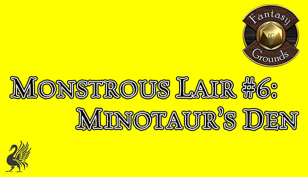 Fantasy Grounds - Monstrous Lair #6: Minotaur Den (Any Ruleset) Steam capsule image