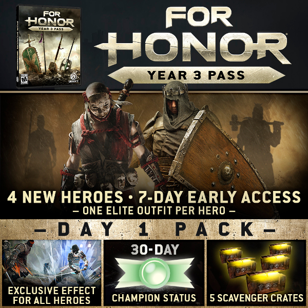 Save 70% on FOR HONOR™ - Year 3 Pass on Steam