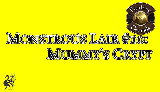 Fantasy Grounds - Monstrous Lair #10: Mummy’s Crypt (Any Ruleset) Steam capsule image