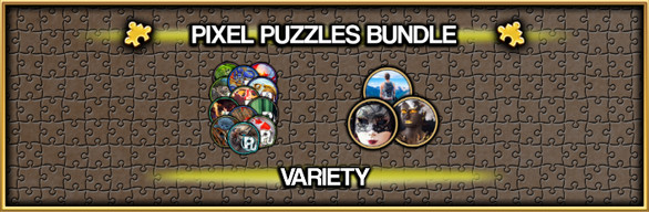 Pixel Puzzles Jigsaw Bundle: Variety