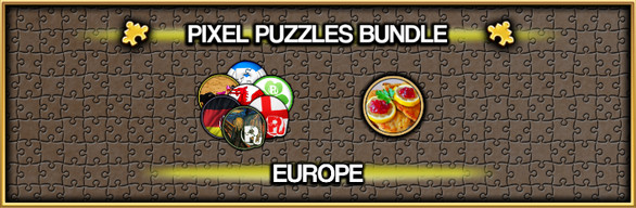 Pixel Puzzles Jigsaw Bundle: Europe